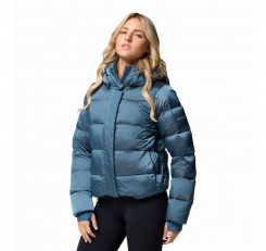 Columbia - W Amaze Puff Hooded Jacket Everblue High Shine