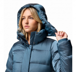 Columbia - W Amaze Puff Hooded Jacket Everblue High Shine