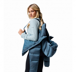 Columbia - W Amaze Puff Hooded Jacket Everblue High Shine
