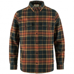 Fjallraven - Ovik Twill Shirt M Autumn Leaf/Dark N...