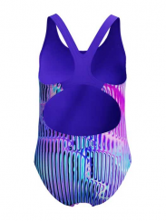 Speedo - Girls Allover Splashback Purple/Pink