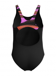 Speedo - Girls Hyperboom Splice Muscleback Black/Pink