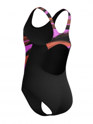 Speedo - Girls Hyperboom Splice Muscleback Black/Pink