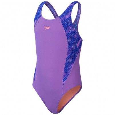 Speedo - Girls Hyperboom Splice Muscleback Purple