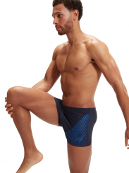 Speedo - Men's Medley Logo Aquashort AM Navy/Blue