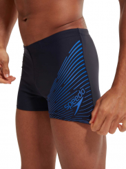 Speedo - Men's Medley Logo Aquashort AM Navy/Blue
