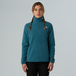 The North Face - W 100 Glacier 1/4 Zip Jacket Space
