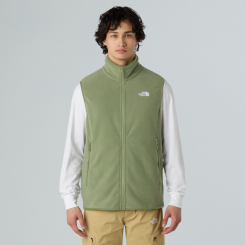 The North Face - M Glacier Fleece Vest Bark Mist
