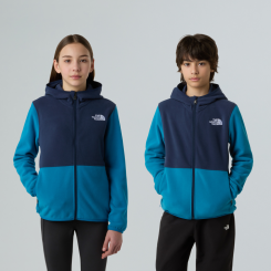 The North Face - Εφηβικό Glacier Full Zip Dusk Blue/Summit Navy