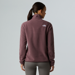 The North Face - W 100 Glacier 1/4 Zip Jacket Tawny Quartz