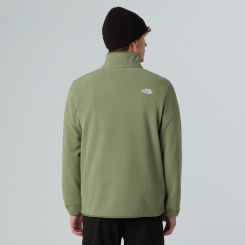 The North Face - M Glacier Fleece 1/4 Zip Bark Mist