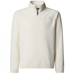 The North Face - Teen Glacier 1/4 Zip White Dune