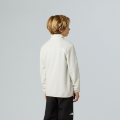 The North Face - Teen Glacier 1/4 Zip White Dune