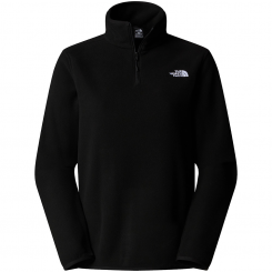 The North Face - W 100 Glacier 1/4 Zip Jacket Tnf ...