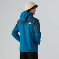 The North Face - Diablo Softshell Detachable Hood Mineral Ink/Deep Cypress
