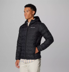 Columbia - Delta Ridge II Down Hooded Jacket Black