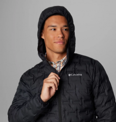 Columbia - Delta Ridge II Down Hooded Jacket Black