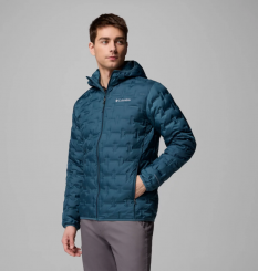 Columbia - Delta Ridge II Down Hooded Jacket Everblue