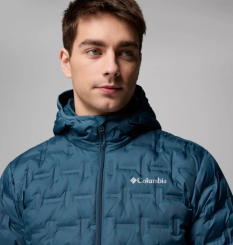 Columbia - Delta Ridge II Down Hooded Jacket Everblue