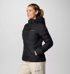 Columbia - W Delta Ridge II Down Hooded Jacket Black