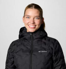 Columbia - W Delta Ridge II Down Hooded Jacket Black