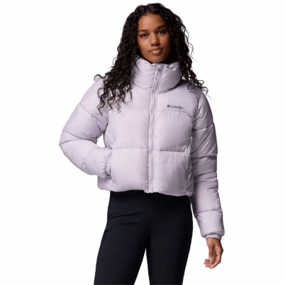 Columbia - W Puffect II Cropped Jacket Lavender Pe...