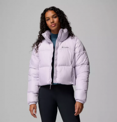 Columbia - W Puffect II Cropped Jacket Lavender Pearl
