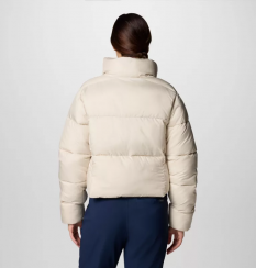 Columbia - W Puffect II Cropped Jacket Dark Stone