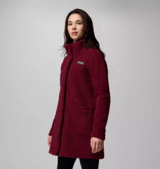 Columbia - W Panorama Long Jacket Rich Wine