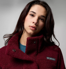 Columbia - W Panorama Long Jacket Rich Wine