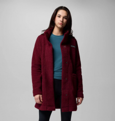 Columbia - W Panorama Long Jacket Rich Wine