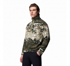 Columbia - Helvetia II Printed Half Snap Fleece Safari Sisters