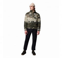 Columbia - Helvetia II Printed Half Snap Fleece Safari Sisters