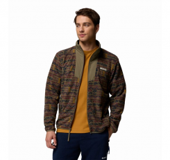 Columbia - Sequoia Grove Printed Full Zip Fleece Stone Green Horizons