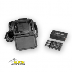 Alpin - Φακός Κεφαλής Hybrid 420LM+UV+Κόκκινο COB