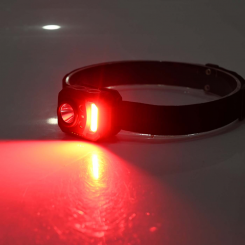 Alpin - Φακός Κεφαλής Sensor 350lm Κόκκινο+UV Cob