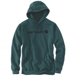 Carhartt - Loose Fit Midweight Logo Graphic Sweatshirt Greenstone