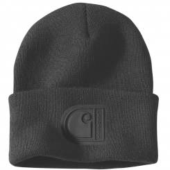 Carhartt - Σκούφος Knit Cuffed C Patch Beanie Blac...