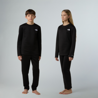 The North Face - Teen Dotknit Thermal Set Tnf Blac...