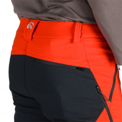 Northfinder - Men's Outdoor Softshell Pants Anatol Orangeblack