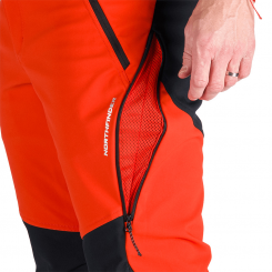 Northfinder - Men's Outdoor Softshell Pants Anatol Orangeblack