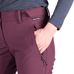Northfinder - W Softshell Pants Katy Darkgrape
