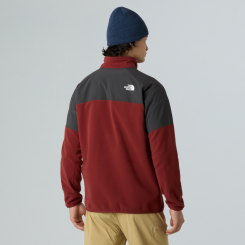 The North Face - M Glacier Heavyweight 1/2 Zip Sumac/Asphalt Grey