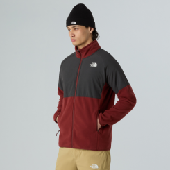 The North Face - M Glacier Heavyweight Full Zip Sumac/Asphalt Grey