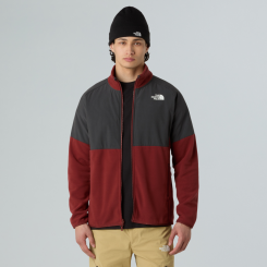 The North Face - M Glacier Heavyweight Full Zip Sumac/Asphalt Grey