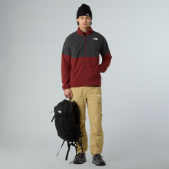 The North Face - M Glacier Heavyweight Full Zip Sumac/Asphalt Grey