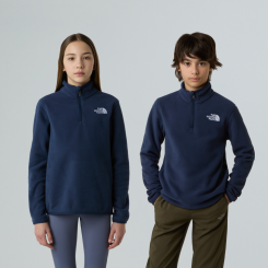 The North Face - Teen Glacier 1/4 Zip Summit Navy