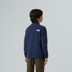 The North Face - Teen Glacier 1/4 Zip Summit Navy