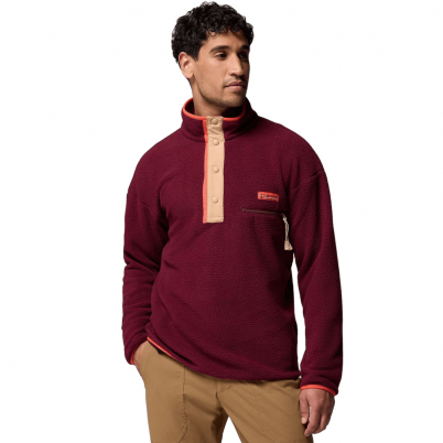 Columbia - Helvetia II Half Snap Fleece Rich Wine