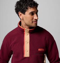 Columbia - Helvetia II Half Snap Fleece Rich Wine
